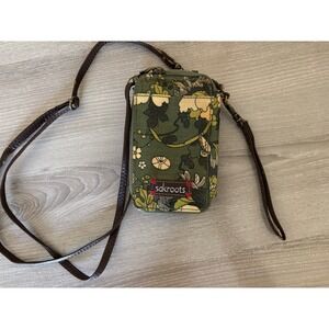Sakroots Peace Love‎ Song Wallet Clutch Phone Crossbody Hippie Floral Festival
